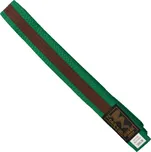 Kimono pásek Tornado Dynamic Budo 4cm - zelený-hnědý, 280