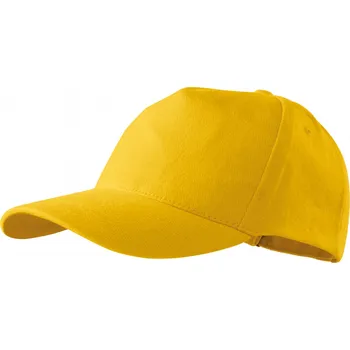 Kšiltovka Čepice unisex Malfini 5P - žlutá