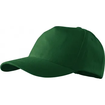 Kšiltovka Čepice unisex Malfini 5P - tmavě zelená