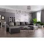 Rozkládací rohová sedačka s úložným…