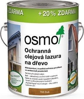 OSMO 706 Dub Ochranná olejová lazura 3L