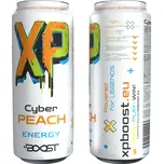 XP Boost Cyber Energy 500 ml broskvový
