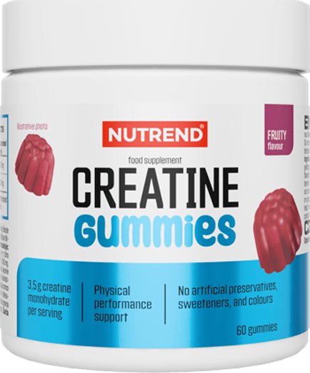 Nutrend Creatine Gummies 60 želé - ovoce