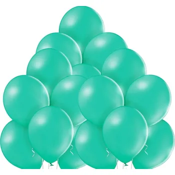 Balónek Balónky zelené – tmavá mint, 27 cm, 50 ks