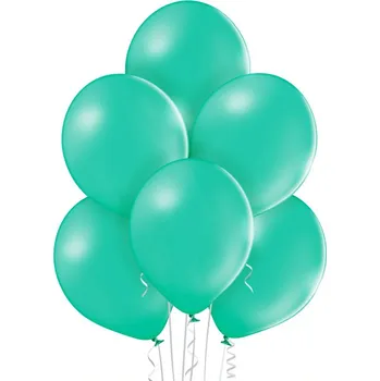 Balónek Balónky zelené – tmavá mint, 27 cm, 10 ks