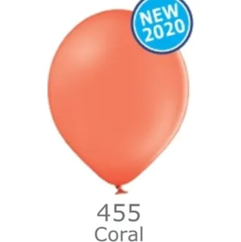 Balónek Balónek 455 CORAL RED - lososová