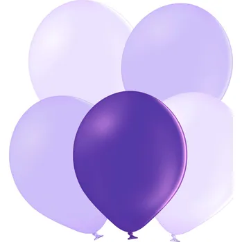 Balónek Mix lila, levandulových a fialových balonků 5 kusů