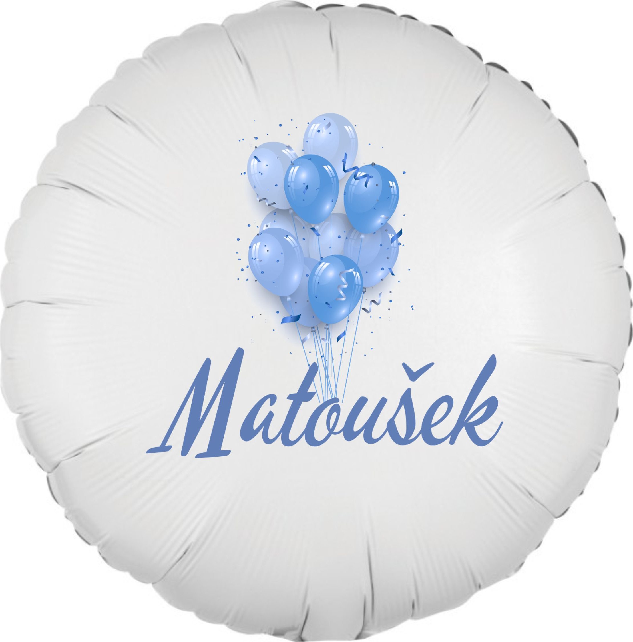 Matoušek - balónek s jménem