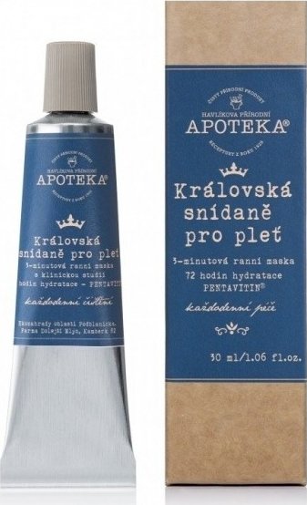 Havlíkova apotéka Královská snídaně pro pleť 3minutová ranní maska 30 ml