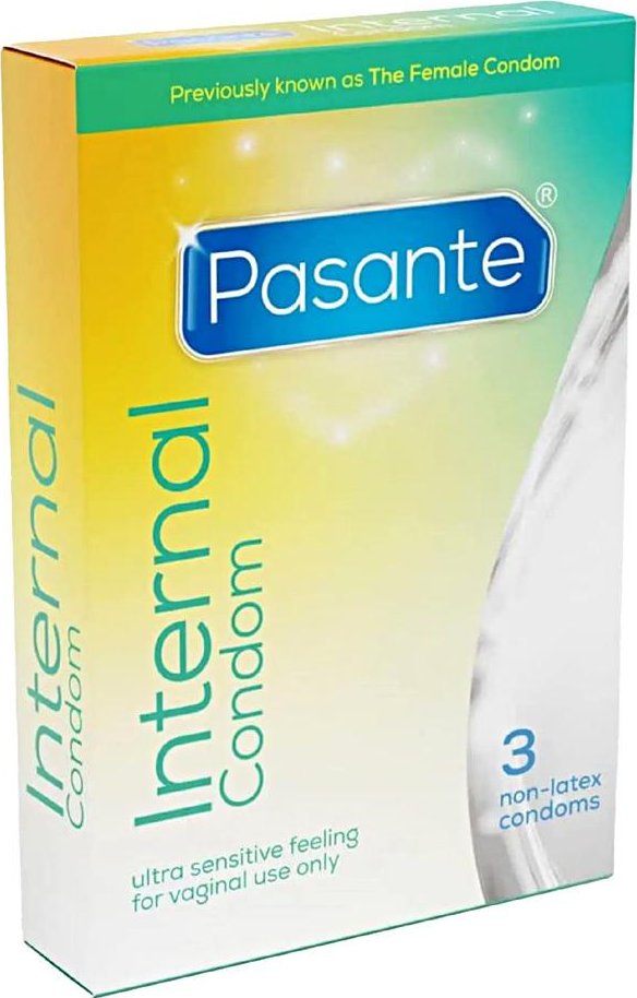 Pasante Internal Dámský kondom bez latexu 3 ks