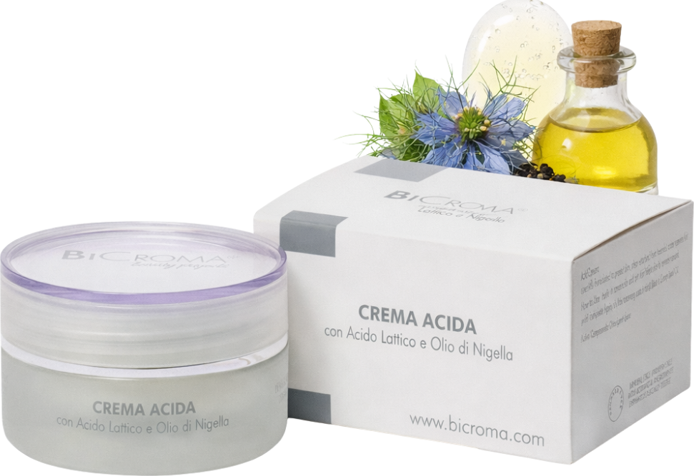 BiCroma BIO vyhlazující krém s kyselinou mléčnou (AHA) 50 ml