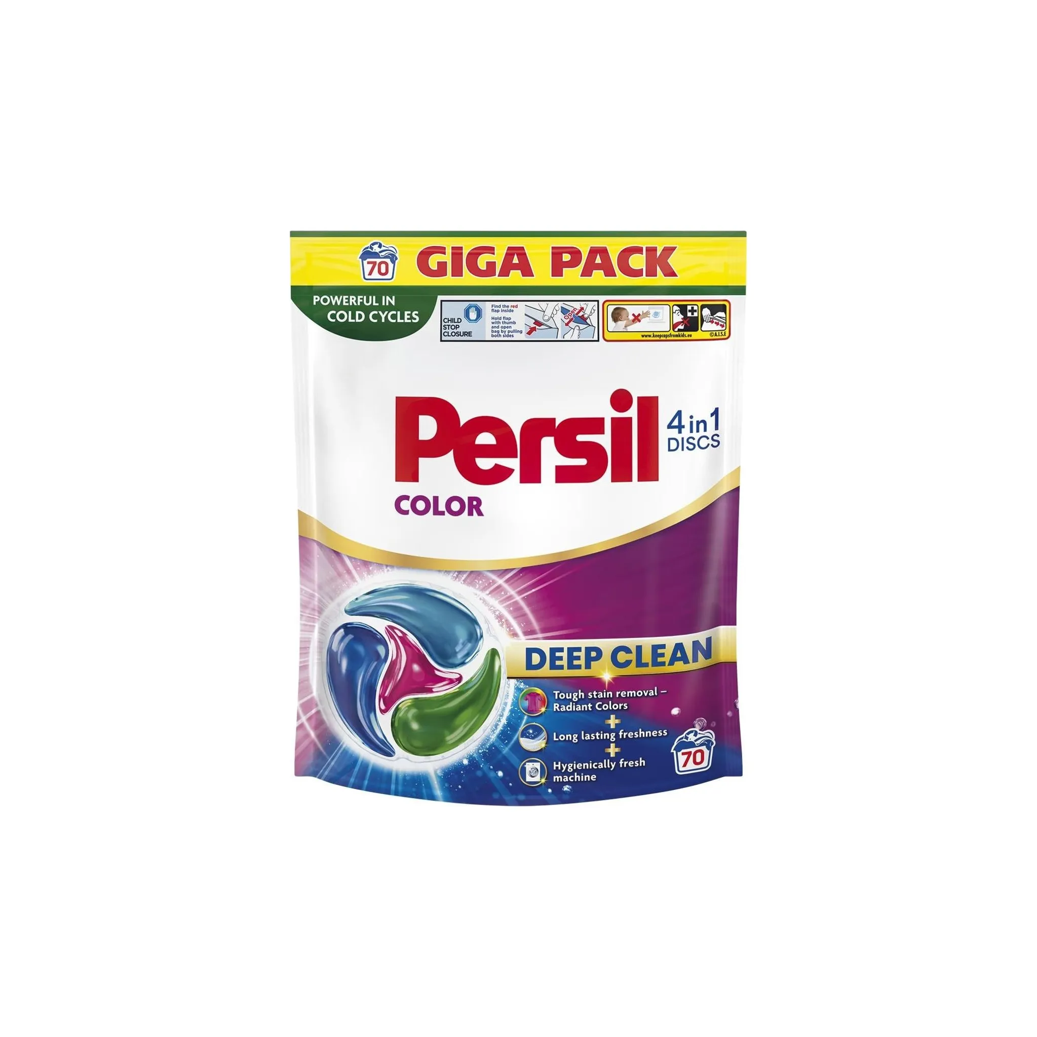 Fotografie 1 - Kapsle na praní Persil Discs Color 4v1 70 ks