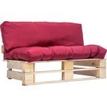 vidaXL Zahradní pohovka z palet s…