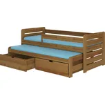 ADRK Tomi 180 x 80 cm tmavý dub