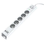 Winner Group 12520 bílá 5 zástrček 1,5 m