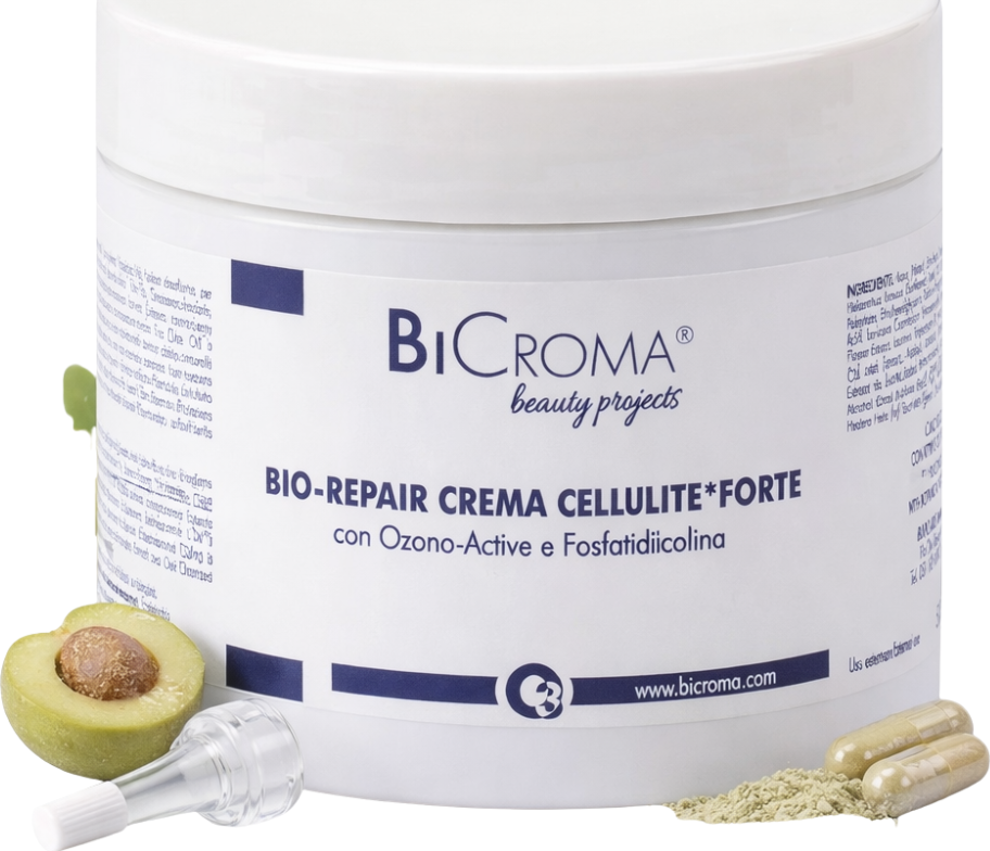 BiCroma BIO silný krém na celulitidu a nerovnostem pokožky 500 ml