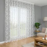 BERK BT Žakárová záclona pnoucí listy…