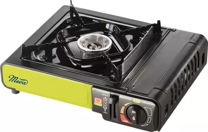 MEVA Vařič kempingový Thunder DUAL KP25003 skladný campingový vařič na kartuše