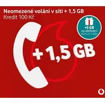 Vodafone SIM karta Volej s kreditem 100…