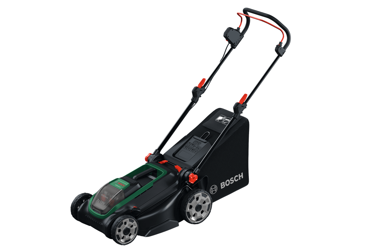 Bosch ROTAK18V2-43 - 2× akumulátor 4,0 Ah a nabíječka