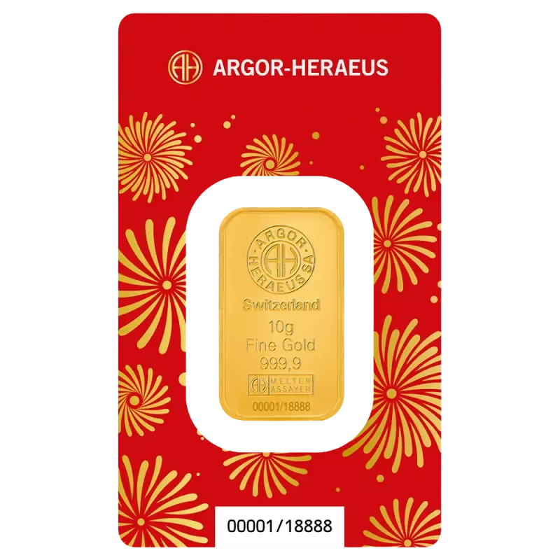 Argor-Heraeus investiční zlatý slitekRok Koně 2026 10g
