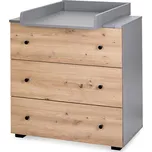 Klups Paula 81 x 80 x 48 grafit/dub