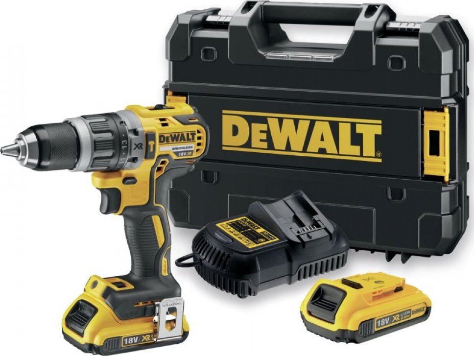 Aku vrtačka s příklepem DeWalt DCD796D2