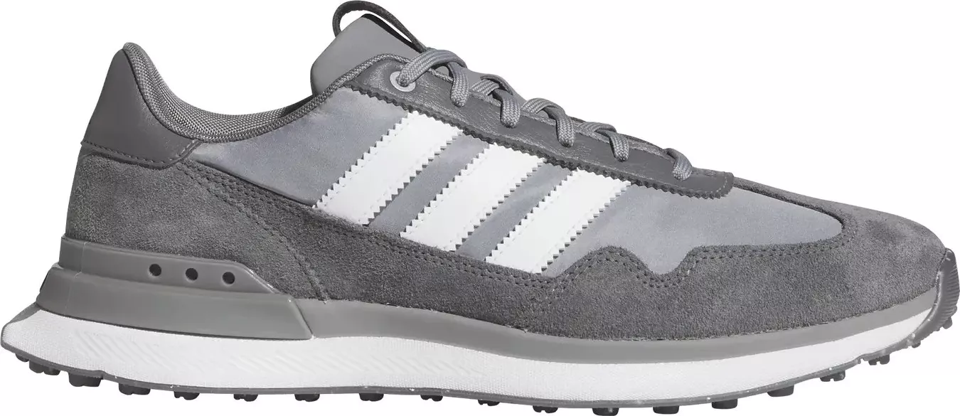 ADIDAS S2G 26 TEX pánské boty šedé Velikost bot: 43 1/3 + Golfová samolepka černá 3 ks