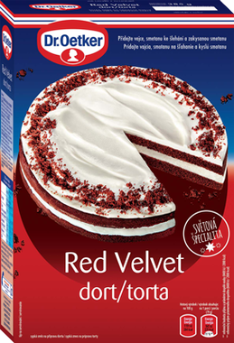 Dr. Oetker Red Velvet dort (385 g)