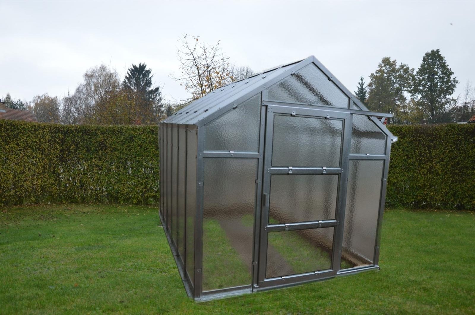 Skleník ze skla Ekogarden KT - délka 2,5 m