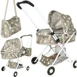 Hluboký kočárek KX3223 pro panenky +…