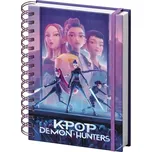 K-Pop Demon Hunters blok A5 80 listů…