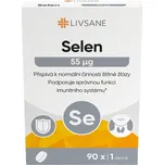 Livsane Selen 55mcg 90 cps.