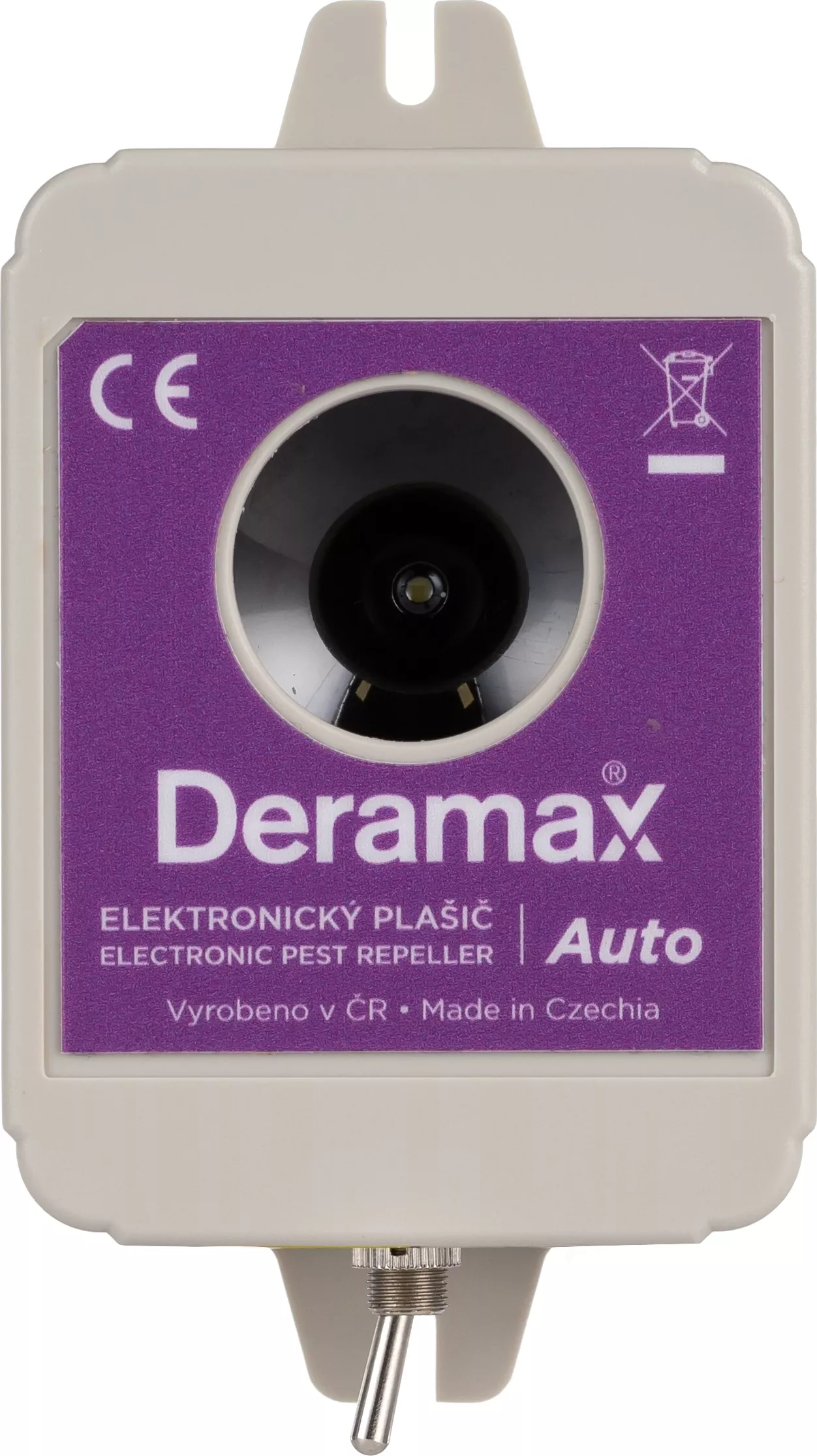 Deramax.cz Deramax®-Auto. Bateriový ultrazvukový plašič do auta i menšího objektu