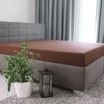 Tibex Prostěradlo DE LUXE hnědá 90 x…