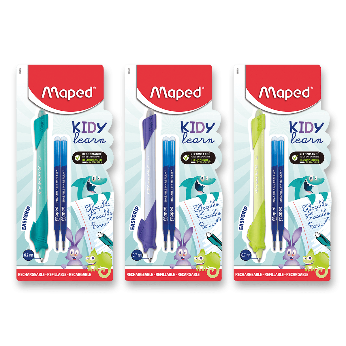 Gumovací pero Maped Kidy Learn Magic - blistr