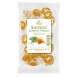 GREŠÍK Šalvějové bonbóny s medem 100 g 