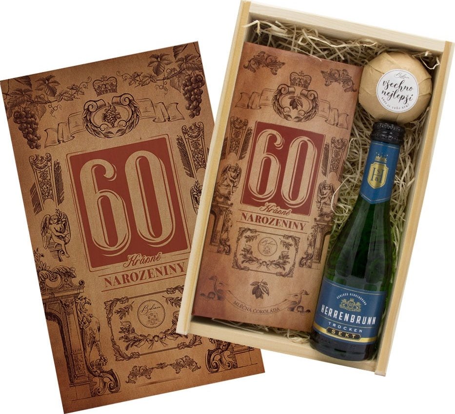 Dárková bedna k 60. narozeninám pro muže