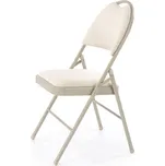 Skládací židle Dover krémová/béžová