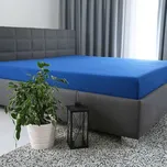 Tibex Prostěradlo DE LUXE tm. modrá 180…