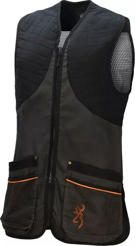 Browning - Střelecká vesta pánská Classic tmavě šedá Tmavě šedá XL