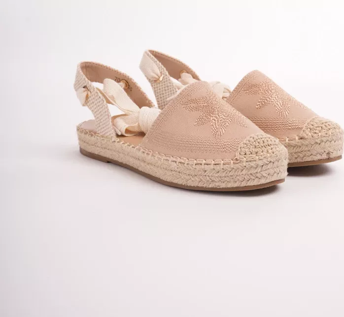 PASS dámské espadrilky s tkaničkou béžové