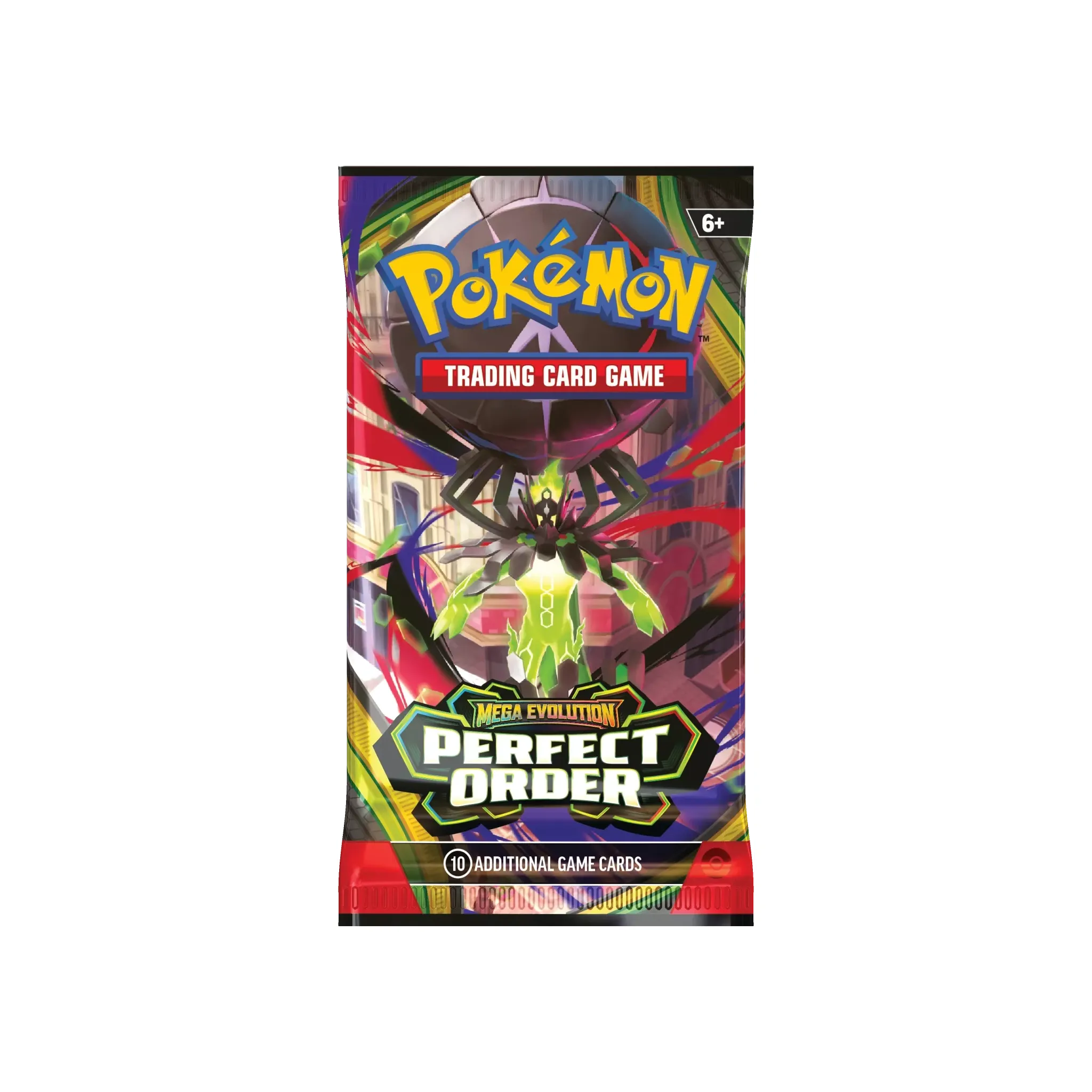 Fotografie 5 - Sběratelská karetní hra Pokémon TCG Mega Evolution 03 Perfect Order Booster Pack mix motivů