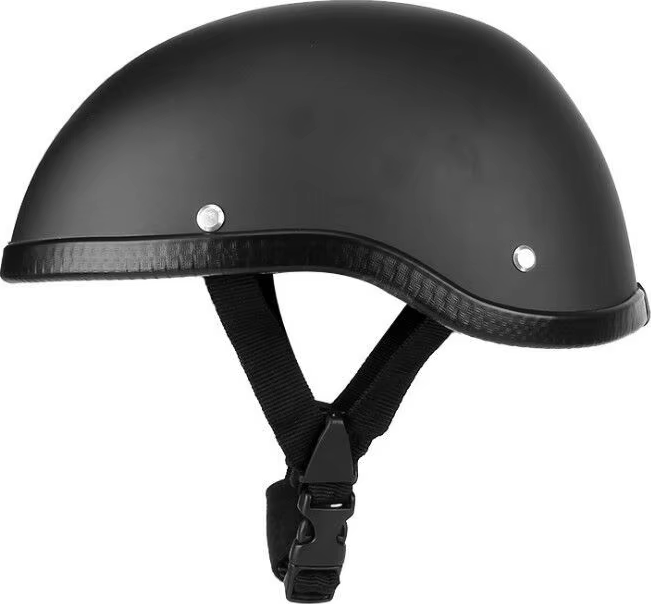 Helma na motorku TXR Braincap černá