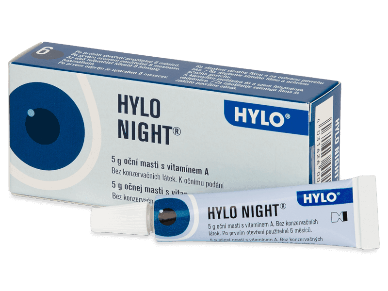 Oční mast HYLO NIGHT 5g (VitA POS)