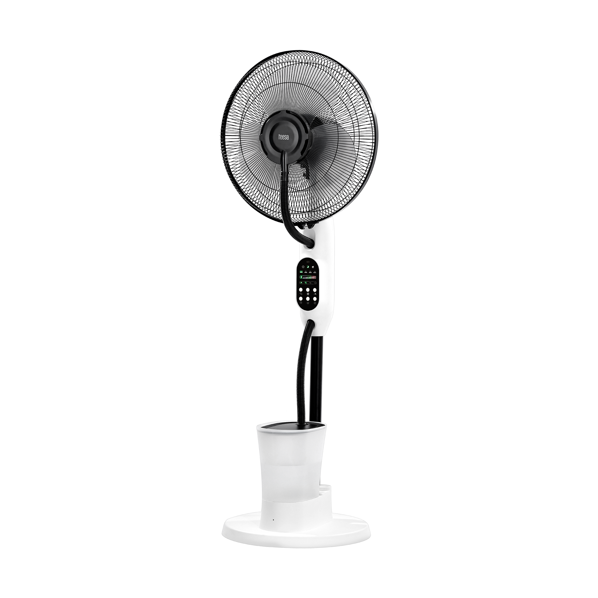 TEESA TSA8067-W stojanový ventilátor s funkcí mlhy - bílý