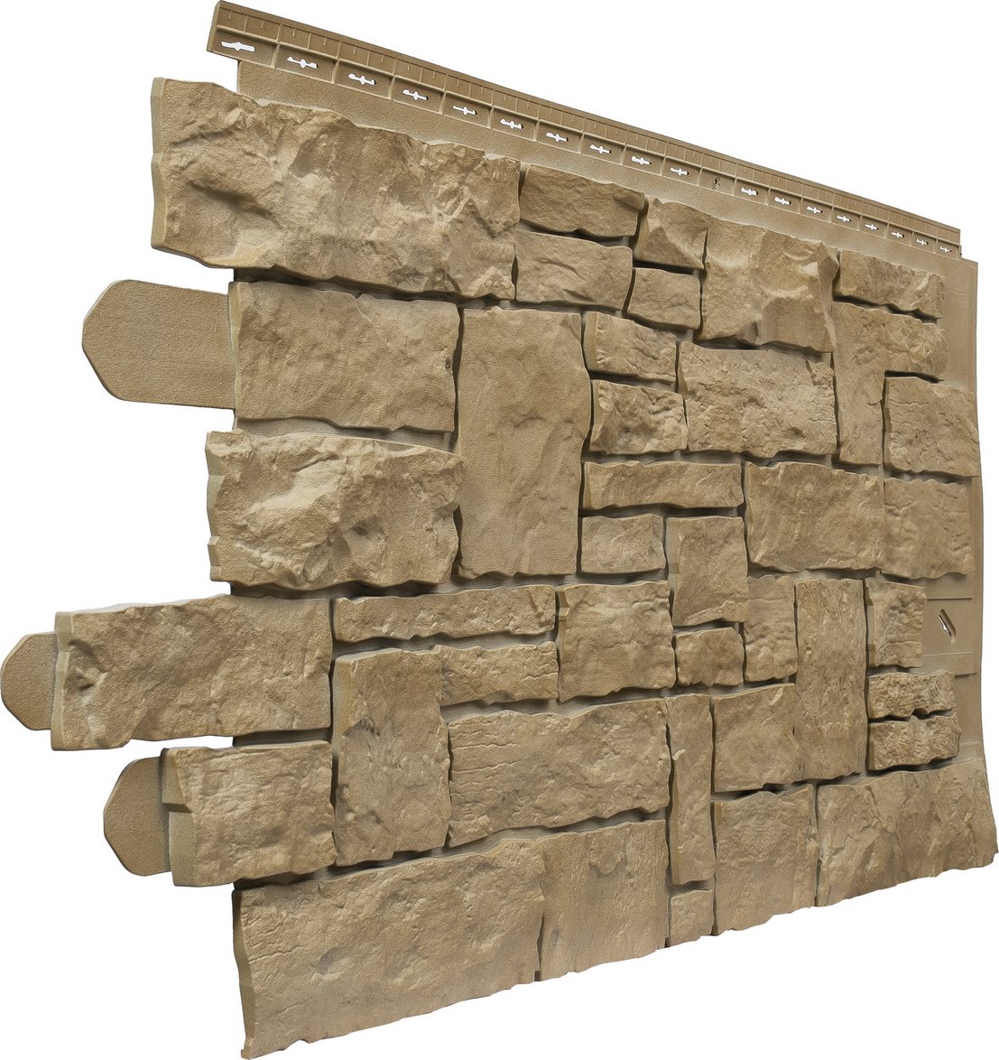 Fasádní obklad - panel NOVIK Stacked Stone SK100 - 320 Terra /0,456 m2