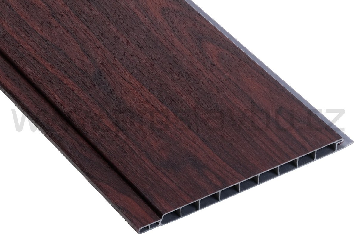 Plastové palubky Prostavbu Nordica Decor P565 /16,5 cm/ - 2001 fólie Černá třešeň