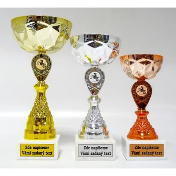 Motokros trofeje 510-75 Emblém již v ceně