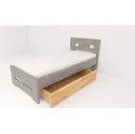 HP Nábytek Úložný prostor 1/1 celý HP 055B V 20, Buk Cink: Wenge — 197×20×85, hnědá